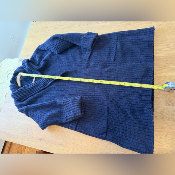Hatch Navy Ribbed Cardigan - Picture 4 of 8